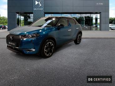 DS CERTIFIED Ds Ds 3 Crossback Puretech 130 S&s Eat8 Business occasion certifiée - Citadine Essence Bleu - Lomme - 3732936_1