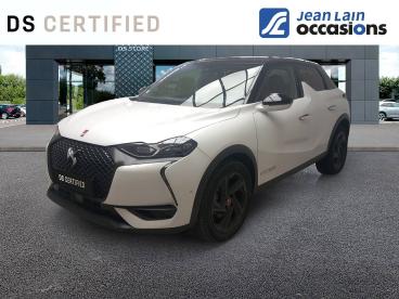 DS CERTIFIED Ds Ds 3 Crossback Puretech 130 Eat8 Performance Line+ occasion certifiée - Citadine Essence Blanc - Annemasse - 3733528_1