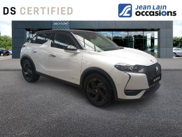 DS CERTIFIED Ds Ds 3 Crossback Puretech 130 Eat8 Performance Line+ occasion certifiée - Citadine Essence Blanc - Annemasse - 3733528_3
