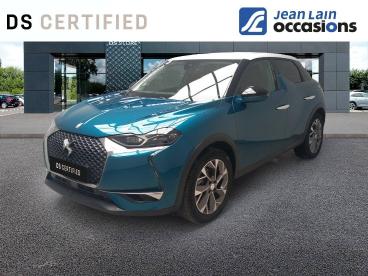 DS CERTIFIED Ds Ds 3 Crossback E-tense Performance Line+ occasion certifiée - Citadine Electrique Bleu - Annemasse - 3733529_1