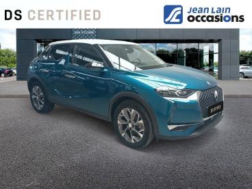 DS CERTIFIED Ds Ds 3 Crossback E-tense Performance Line+ occasion certifiée - Citadine Electrique Bleu - Annemasse - 3733529_3