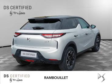 DS CERTIFIED Ds Ds 3 Crossback Puretech 100 Bvm6 Connected Chic occasion certifiée - Citadine Essence Gris - Gazeran - 3734080_5