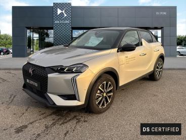 DS CERTIFIED Ds Ds 3 1.2 Hybride 136ch Edition France occasion certifiée - Citadine Hybride Cristal Pearl (n) - Toit Noir - Eybens - 3735230_1