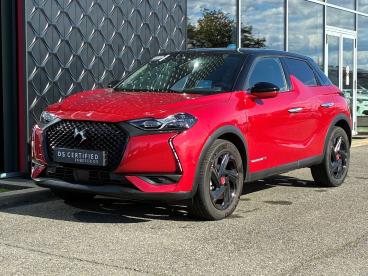 DS CERTIFIED Ds Ds 3 Crossback Puretech 130 S&s Eat8 Business occasion certifiée - Citadine Essence Rouge - Lescar - 3735389_1