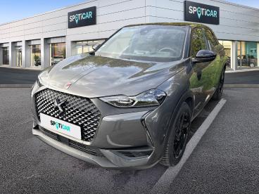 DS CERTIFIED Ds Ds 3 Crossback Puretech 130 Eat8 Performance Line+ occasion certifiée - Citadine Essence Gris - Velizy - 3735512_1