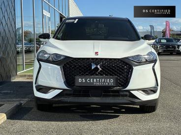 DS CERTIFIED Ds Ds 3 3 Crossback Puretech 100 Bvm6 Performance Line occasion certifiée - Citadine Essence Blanc - Lescar - 3740114_2
