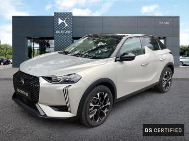 DS CERTIFIED Ds Ds 3 E-tense 156ch Rivoli occasion certifiée - Citadine Electrique Cristal Pearl (n) - Toit Noir - Aubagne - 3742936_1