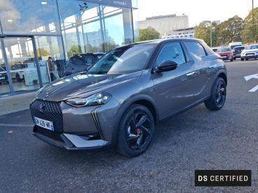 DS CERTIFIED Ds Ds 3 Crossback Puretech 130 Eat8 Performance Line+ occasion certifiée - Citadine Essence Gris - Caen - 3743147_1