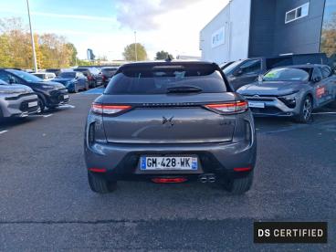 DS CERTIFIED Ds Ds 3 Crossback Puretech 130 Eat8 Performance Line+ occasion certifiée - Citadine Essence Gris - Caen - 3743147_5