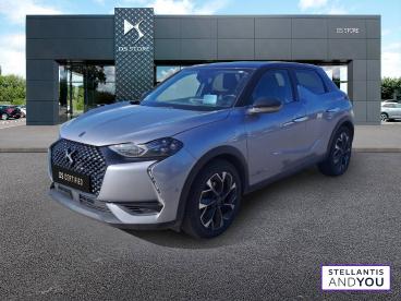 DS CERTIFIED Ds Ds 3 Crossback Puretech 130 Eat8 Louvre occasion certifiée - Citadine Essence Gris - Cesson Sevigne - 3743446_1