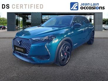 DS CERTIFIED Ds Ds 3 3 Crossback E-tense Performance Line+ occasion certifiée - Citadine Electrique Bleu - Cessy - 3746277_1