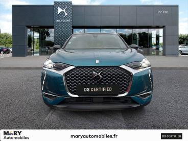 DS CERTIFIED Ds Ds 3 Crossback Puretech 130 Eat8 So Chic occasion certifiée - Citadine Essence Bleu - Caen - 3749313_2