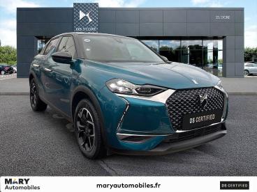 DS CERTIFIED Ds Ds 3 Crossback Puretech 130 Eat8 So Chic occasion certifiée - Citadine Essence Bleu - Caen - 3749313_3