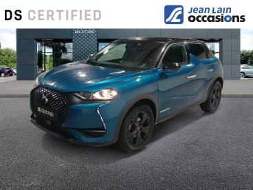 DS CERTIFIED Ds Ds 3 Crossback Puretech 130 S&s Eat8 Performance Line occasion certifiée - Citadine Essence Bleu - Seynod - 3753307_1