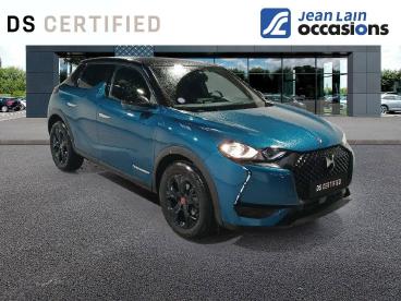 DS CERTIFIED Ds Ds 3 Crossback Puretech 130 S&s Eat8 Performance Line occasion certifiée - Citadine Essence Bleu - Seynod - 3753307_3