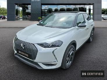 DS CERTIFIED Ds Ds 3 Crossback Puretech 130 Eat8 Grand Chic occasion certifiée - Citadine Essence Blanc - Angers - 3753974_1
