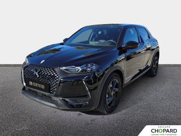 DS CERTIFIED Ds Ds 3 Crossback E-tense Performance Line+ occasion certifiée - Citadine Electrique Noir - Antibes - 3756297_1