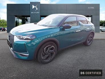 DS CERTIFIED Ds Ds 3 Crossback Puretech 130 Eat8 Grand Chic occasion certifiée - Citadine Essence Bleu - Ecully - 3759548_1