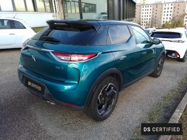 DS CERTIFIED Ds Ds 3 Crossback Puretech 130 Eat8 Grand Chic occasion certifiée - Citadine Essence Bleu - Ecully - 3759548_3