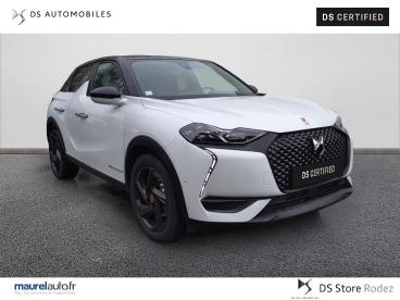DS CERTIFIED Ds Ds 3 Crossback Puretech 130 Eat8 Performance Line+ occasion certifiée - Citadine Essence Blanc - Onet Le Chateau - 3759654_3