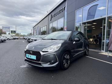 SPOTICAR Ds Ds 3 Puretech 110 Manuel So Chic Occasion - Citadine Essence Gris Foncé - Tresses - 1203763786_1