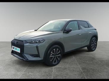 DS CERTIFIED Ds Ds 3 1.2 T Hybrid 136 Cuir Performance Line Bva occasion certifiée - Citadine Essence Gris Laqué (m) - Toit Noir - Saverne - 3768024_1