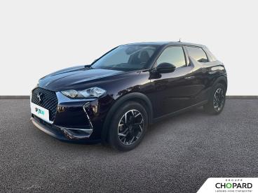 DS CERTIFIED Ds Ds 3 Crossback Puretech 100 Bvm6 So Chic occasion certifiée - Citadine Essence Violet - Antibes - 3768426_1