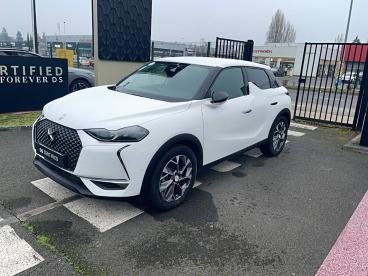 DS CERTIFIED Ds Ds 3 Crossback E-tense Rivoli occasion certifiée - Citadine Electrique Blanc - Olivet - 3768462_1