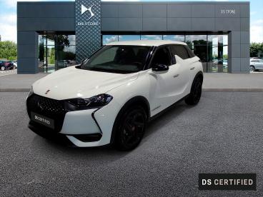 DS CERTIFIED Ds Ds 3 Crossback Bluehdi 130 Eat8 Performance Line+ occasion certifiée - Citadine Diesel Blanc - Reze - 3770453_1