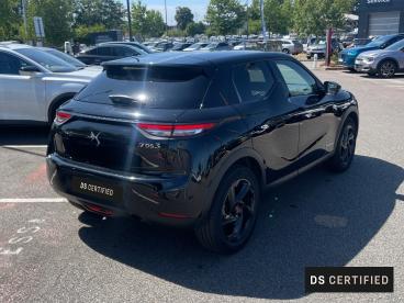 DS CERTIFIED Ds Ds 3 Crossback Puretech 100 Bvm6 Performance Line+ occasion certifiée - Citadine Essence Noir - Reze - 3771683_3