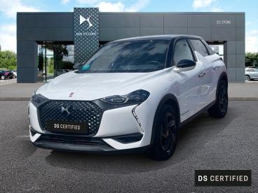 DS CERTIFIED Ds Ds 3 Crossback Puretech 130 Eat8 Performance Line+ occasion certifiée - Citadine Essence Blanc - Orvault - 3771732_1