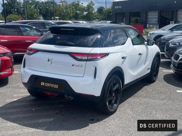 DS CERTIFIED Ds Ds 3 Crossback Puretech 130 Eat8 Performance Line+ occasion certifiée - Citadine Essence Blanc - Orvault - 3771732_3