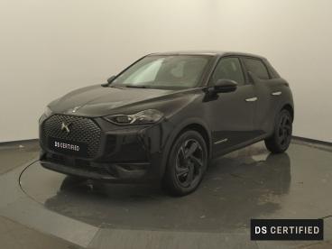 DS CERTIFIED Ds Ds 3 Crossback Puretech 155 Eat8 La Premiere occasion certifiée - Citadine Essence Noir - Le Mans - 3776166_1