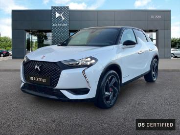 DS CERTIFIED Ds Ds 3 Crossback Puretech 100 Bvm6 Performance Line+ occasion certifiée - Citadine Essence Blanc - La Rochelle - 3780952_1