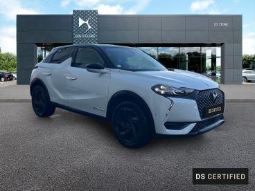DS CERTIFIED Ds Ds 3 Crossback Puretech 100 Bvm6 Performance Line+ occasion certifiée - Citadine Essence Blanc - La Rochelle - 3780952_3