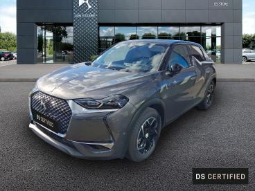 DS CERTIFIED Ds Ds 3 Crossback E-tense Connected Chic occasion certifiée - Citadine Electrique Gris - Le Mans - 3783084_1