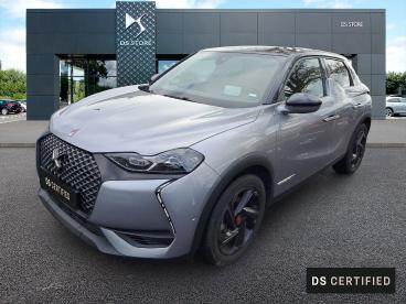 DS CERTIFIED Ds Ds 3 Crossback Bluehdi 130 Eat8 Performance Line+ occasion certifiée - Citadine Diesel Gris - Toulouse - 3788175_1