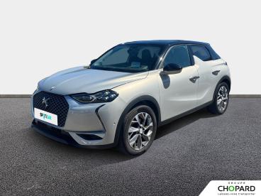 DS CERTIFIED Ds Ds 3 Crossback E-tense Grand Chic occasion certifiée - Citadine Electrique Cristal Pearl (métallisée) - Antibes - 3788217_1