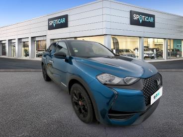 SPOTICAR Ds Ds 3 Crossback Bluehdi 100 Bvm6 Performance Line Occasion - Citadine Diesel Bleu - Le Grand Quevilly - 1203788569_3