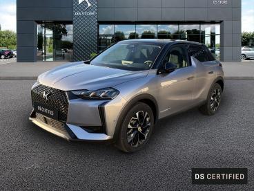 DS CERTIFIED Ds Ds 3 1.2 Hybride 145ch Jules Verne occasion certifiée - Citadine Hybride Gris Artense (m) - Toit Noir - Moulins - 3789564_1