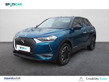 DS CERTIFIED Ds Ds 3 Crossback Puretech 100 Bvm6 Connected Chic occasion certifiée - Citadine Essence Bleu - Onet Le Chateau - 3792057_1