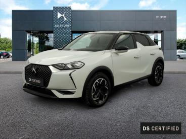 DS CERTIFIED Ds Ds 3 Crossback Puretech 130 Eat8 Faubourg occasion certifiée - Citadine Essence Blanc - Velizy - 3794061_1