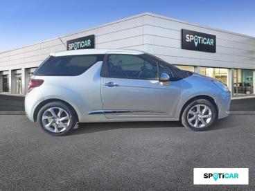 SPOTICAR Ds Ds 3 Puretech 82ch So Chic Occasion - Citadine Essence Gris Aluminium (m) - Toit Blanc Opale - Toulouse - 1203794710_4