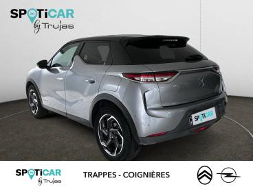 SPOTICAR Ds Ds 3 Crossback Puretech 100 Bvm6 Grand Chic Occasion - Citadine Essence Gris - Trappes - 1203795935_3