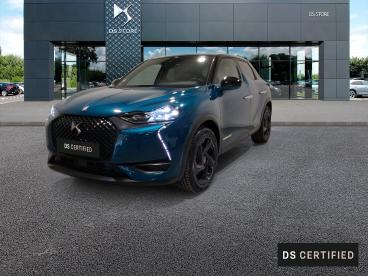 DS CERTIFIED Ds Ds 3 Crossback E-tense Performance Line+ occasion certifiée - Citadine Electrique Bleu - Cesson Sevigne - 3797420_1