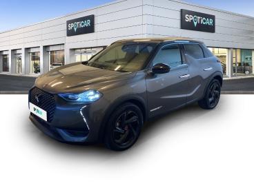 DS CERTIFIED Ds Ds 3 Crossback Puretech 130 Eat8 Performance Line+ occasion certifiée - Citadine Essence Gris - Gisors - 3798055_1