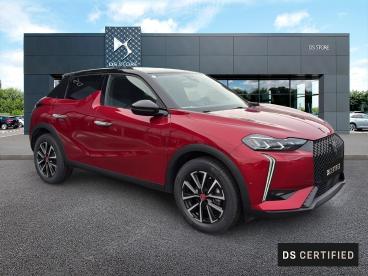 DS CERTIFIED Ds Ds 3 Puretech 130 Eat8 Performance Line occasion certifiée - Citadine Essence Rouge Fonce - Dieppe - 3799950_3