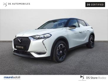 DS CERTIFIED Ds Ds 3 Crossback E-tense Faubourg occasion certifiée - Citadine Electrique Blanc - Onet Le Chateau - 3800371_1