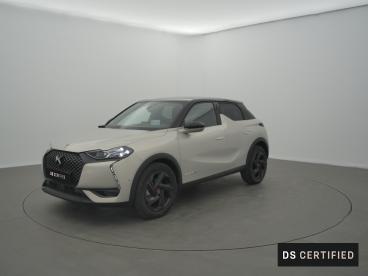 DS CERTIFIED Ds Ds 3 Crossback Bluehdi 130 Eat8 Performance Line+ occasion certifiée - Citadine Diesel Cristal Pearl (n) - La Rochelle - 3803201_1