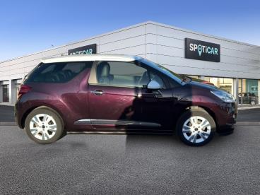 SPOTICAR Ds Ds 3 Puretech 82ch So Chic Occasion - Citadine Essence Whisper (n) - Toit Blanc Opale - Bagnols Sur Ceze - 1203803605_4